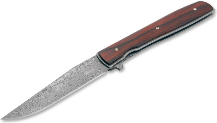 Böker Plus Urban Trapper Cocobolo Damascus sklopivi nož 8,8 cm