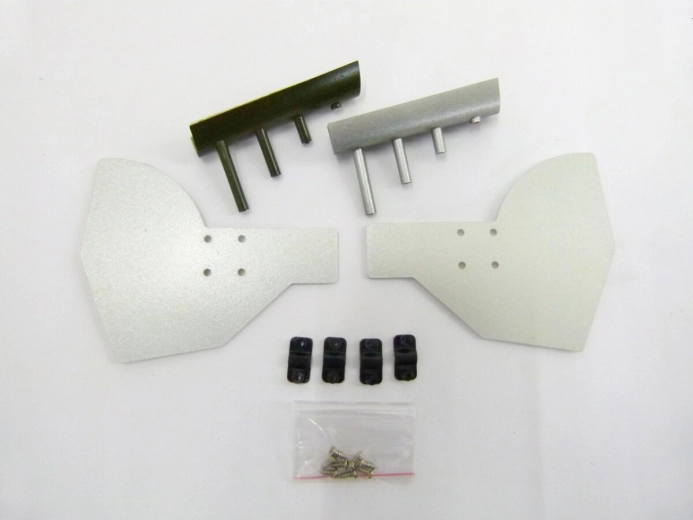 Retractable landing gear covers and scale model part for P-47 EPO