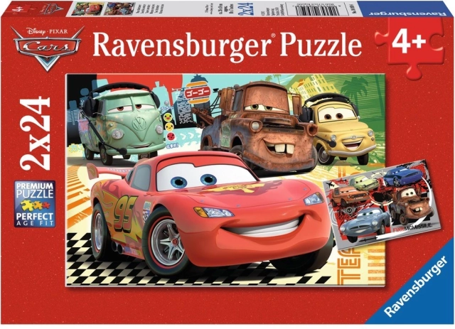 Ravensburger puzzle Cars 2 – izlet u Europu 2×24 dijelova