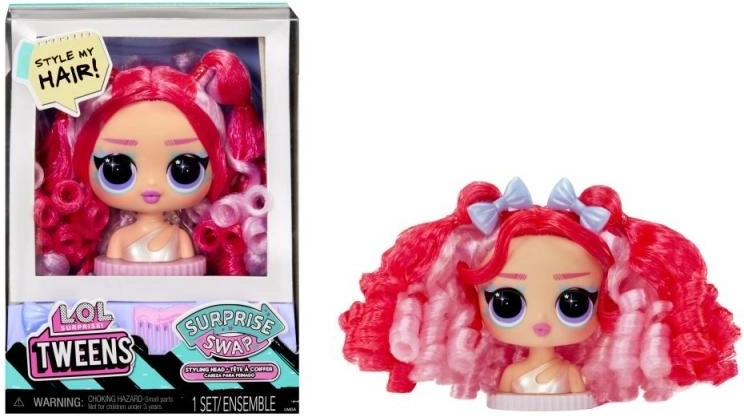593522EUC L.O.L. Surprise Tweens Surprise Swap Styling Head Asst