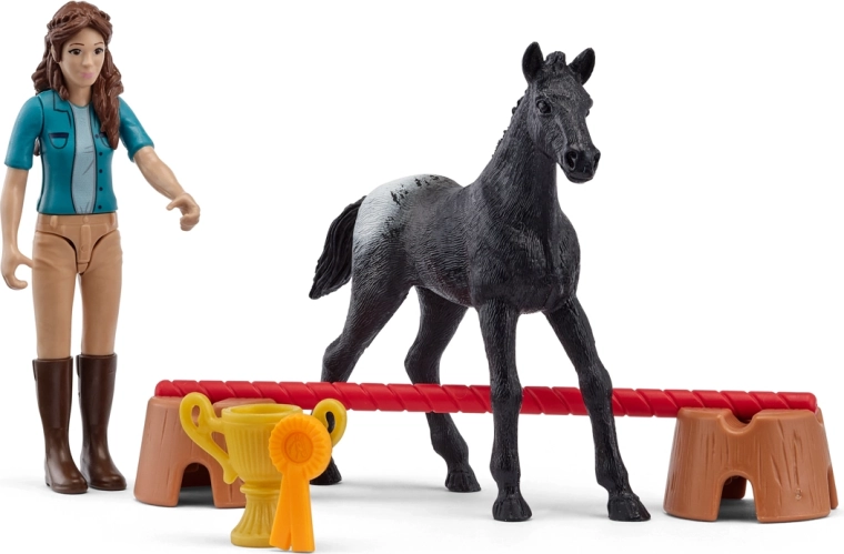Schleich pocket set pobjeda na turniru s Lisom i ždrijebetom Flocke - 1 komad