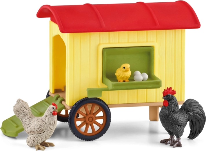 Schleich Farm World pokretni kokošinjac