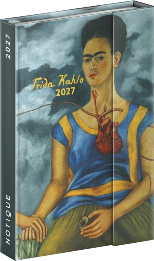 Notique weekly magnetic diary Frida Kahlo 2027, 11 × 16 cm