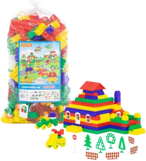 Građevinski set Graditelj s 454 dijela