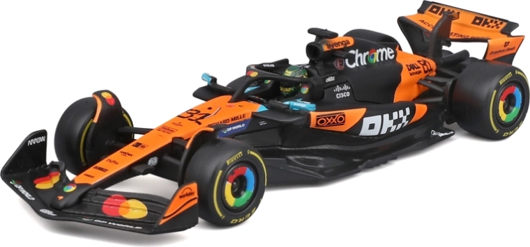 Bburago model F1 McLaren MCL39 (2025) Oscar Piastri #81 1:43 u akrilnoj kutiji