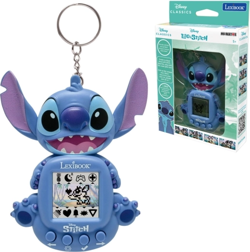 Interaktivni virtualni ljubimac DISNEY STITCH za ključeve Lexibook