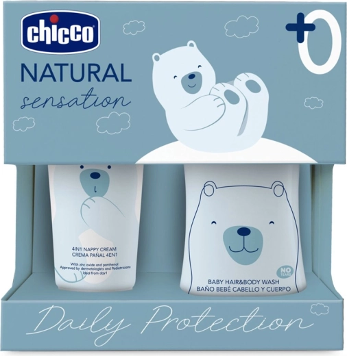 Chicco poklon set Natural Sensation Daily Protection za novorođenčad