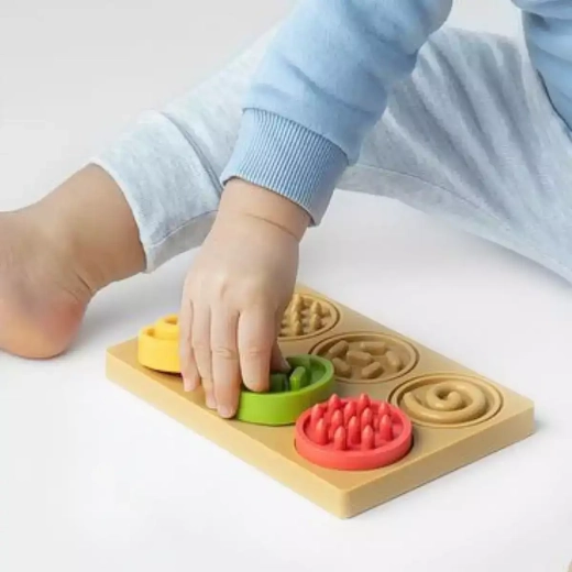 Senzoričke puzzle-prstenovi za bebe 6m+ Mom's Care