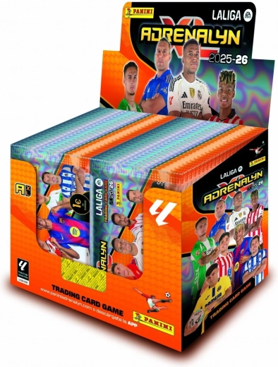 Panini La Liga EA Sports 2025-26 kolekcionarske kartice display 50 paketića