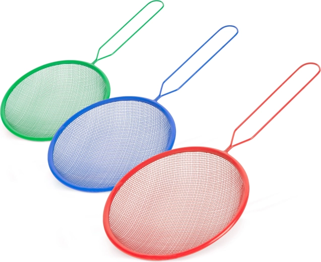 Metal Kitchen Sieve Set, 3 Sizes