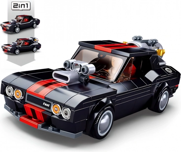Sluban Model Bricks ulični trkaći auto 2u1 građevni set