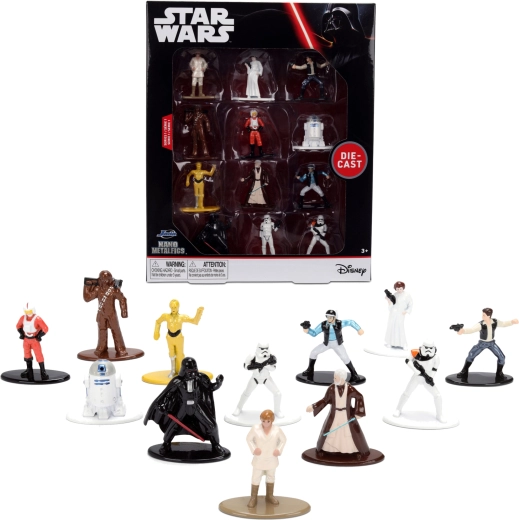 Set od 12 metalnih figurica STAR WARS Metalfigs – serija 1