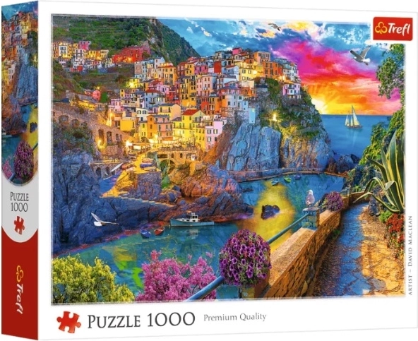 Trefl puzzle 1000 dijelova – večernja šetnja Cinque Terreom