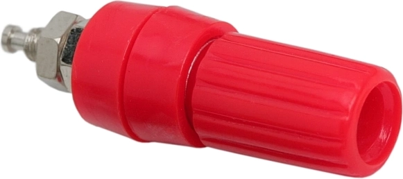 Panel-Mount 4 mm Banana Jack, Red
