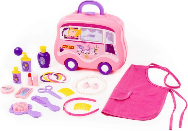 Little Princess Children's Cosmetic Set in a Rolling Suitcase