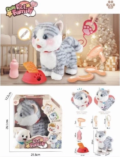 Plišani mačak Bonifacije na baterije