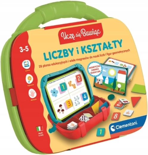 Edukativni koferić brojevi i oblici