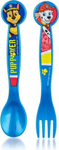 Dječji plastični pribor PATROLA, set od 2 dijela