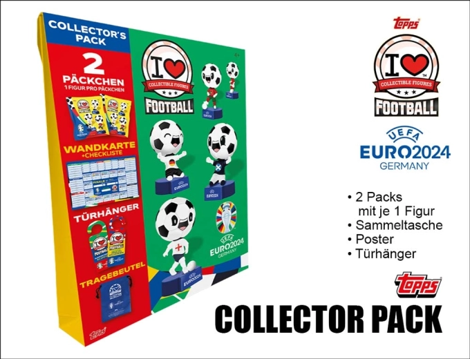 Topps UEFA EURO 2024 I Love Football – službene 3D kolekcionarske figurice
