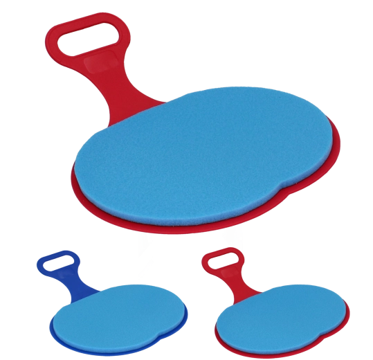 Zimski klizač s pjenastom podlogom u obliku jabuke