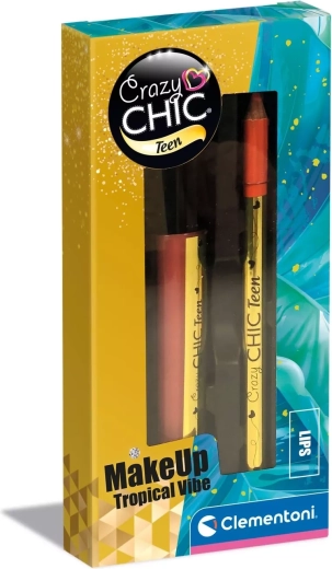Set za usne CRAZY CHIC TEEN Tropical Vibe – sjajilo i olovka