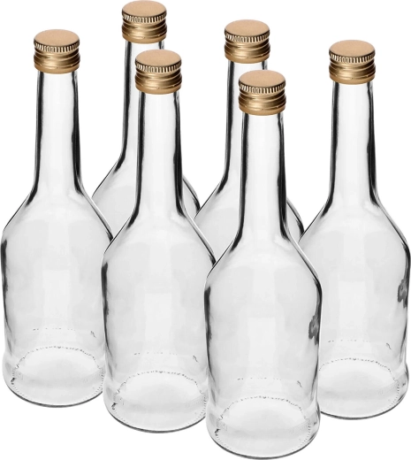 Staklena boca Napoleon 500 ml s čepom na navoj (6 kom)