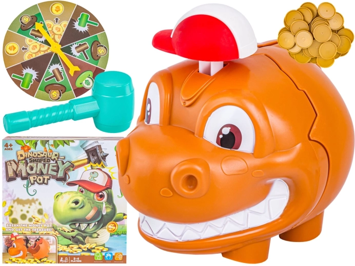 Exploding Dinosaur – piggy bank and fun family smash game