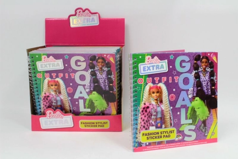 Barbie modni album s naljepnicama