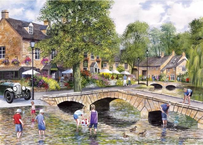 Puzzle Selo Bourton on the Water 1000 dijelova