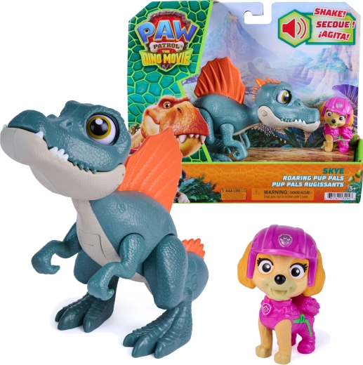 Spin Master Psići u ophodnji Dino film: Skye i interaktivni spinosaurus Roaring Pup Pals 12,5 cm