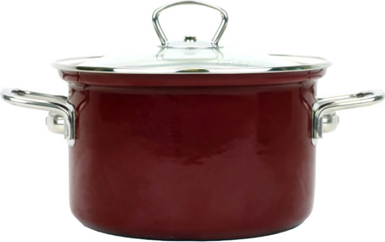 Lonac BELIS Eco-Ceramic 16 cm sa staklenim poklopcem, 2,1 l