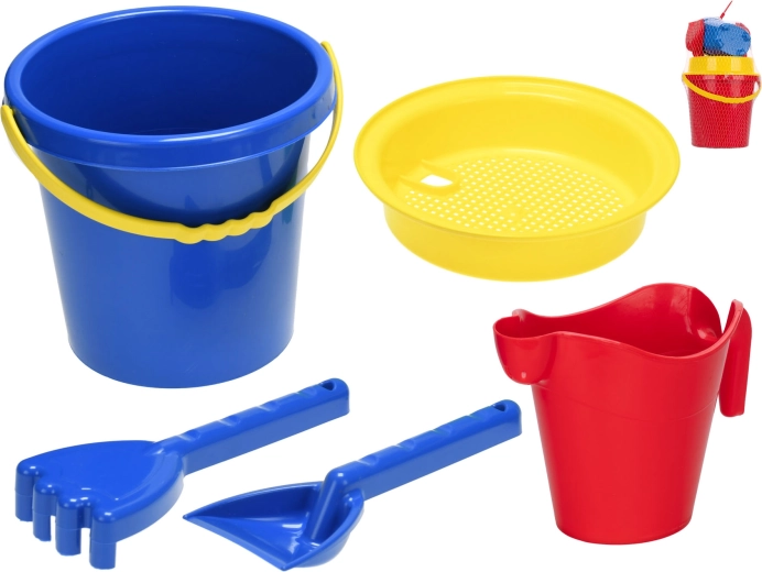 Dječji set za plažu i pijesak s kantom, zalijevačom i priborom