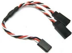 Y razdjelni kabel za servo Futaba 30 cm (uvijeni) - 1 komad