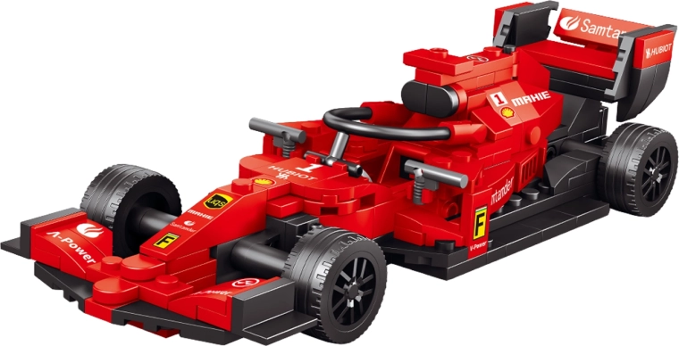 Konstrukcijski set formule crvene boje 20,5 cm