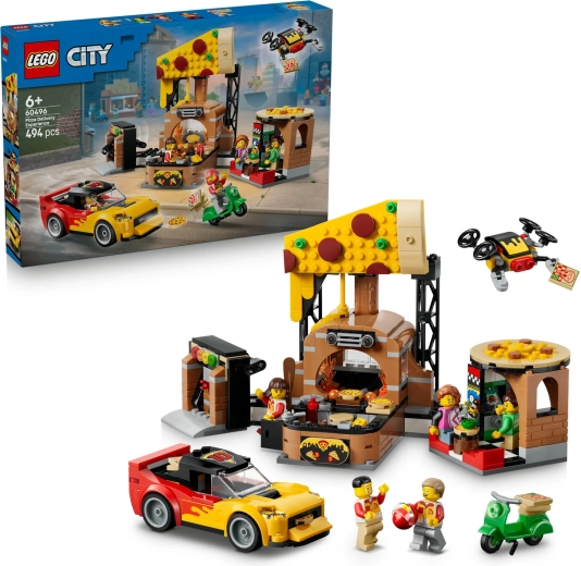 LEGO City dostava pizze s vozilima