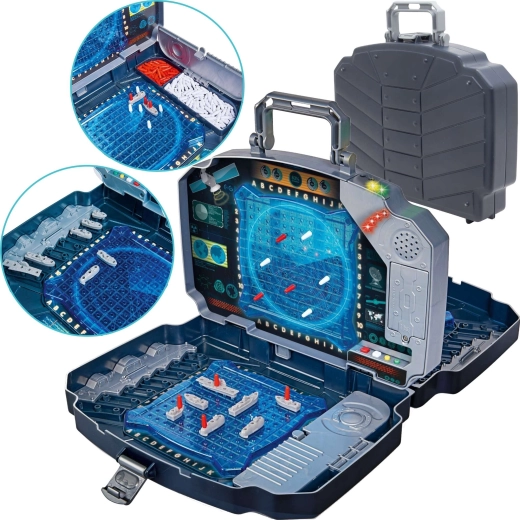 Elektronička pomorska bitka u koferu sa svjetlima i zvukovima, 5+