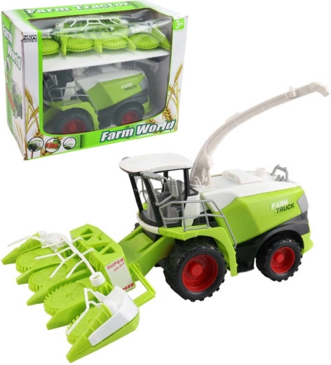 Plastični kombajn sa žetvenom letvom 25 cm u kutiji - 1 komad