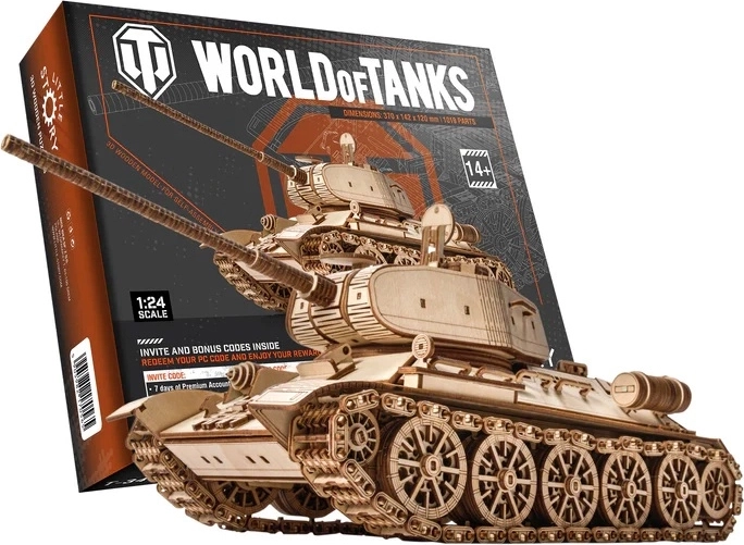 Little Story drvena 3D slagalica World of Tanks T-34-85
