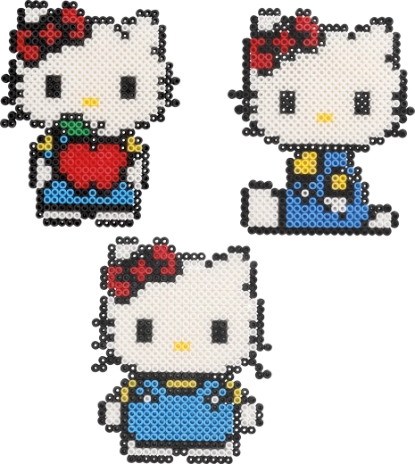 Hello Kitty set perlica za peglanje za djecu