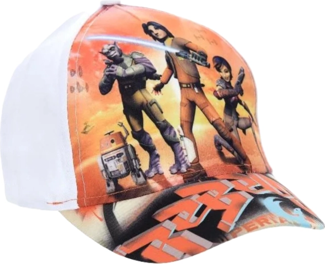 White Star Wars Children's Cap