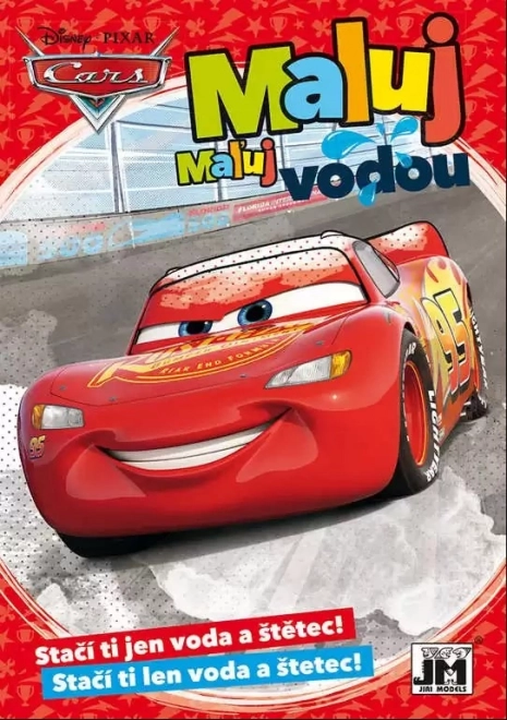Bojanka A5 Maluj vodom Cars