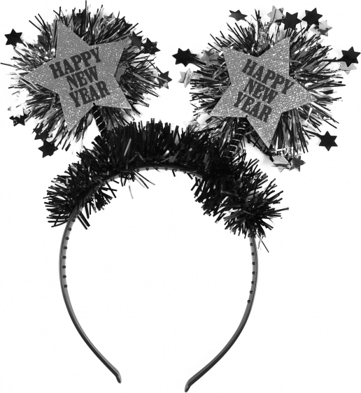 Novogodišnja traka za glavu sa zvjezdicama