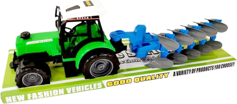 Traktor za male farmere s priključnim poljoprivrednim strojem