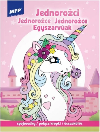 Bojanke spajalice Jednorog 210 × 276 mm, 32 stranice