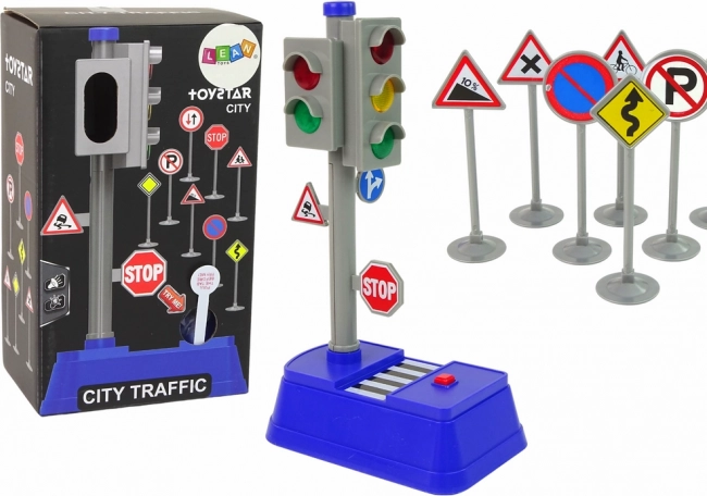 Set prometnih znakova Svjetla Zvukovi 23 cm