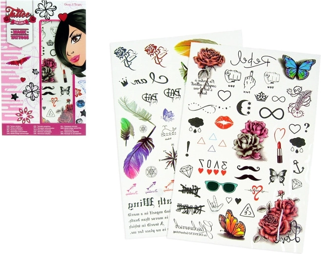 Privremene tetovaže za djevojčice – set od 73 kom