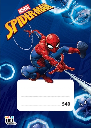 Školska bilježnica A5 Spiderman 540 bez linija (40 listova)