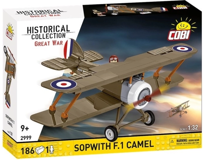 Cobi Sopwith F.1 Camel građevinski set zrakoplova 1:32