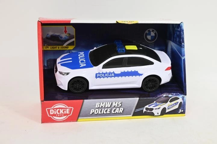Dickie SOS policijski auto BMW M3/M5 15 cm