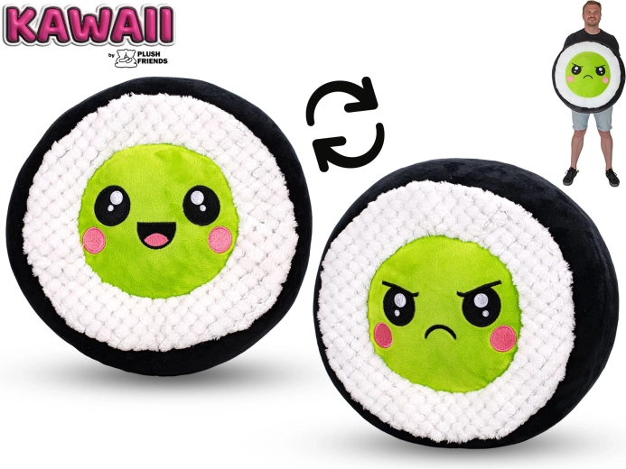 Plišani sushi avokado 60 cm Plush Friends Kawaii - 1 komad